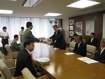 岩手県商工会連合会からの要望の写真