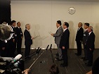 東京電力株式会社への要請の写真