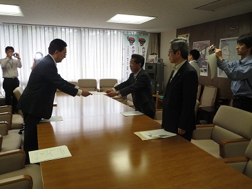 岩手県土地改良事業団体連合会要望の写真