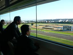 東京競馬場訪問の写真