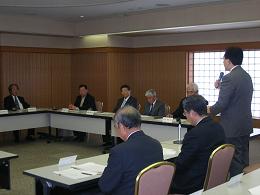 農業生産団体の代表者等と意見交換の写真