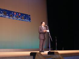 岩手県民俗芸能大会に出席の写真