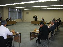 「知事を囲む懇談会」に出席の写真