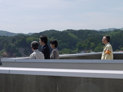 山田町役場屋上より