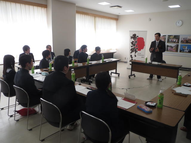 県政懇談会「がんばろう！岩手」意見交換会（大船渡高校）の写真