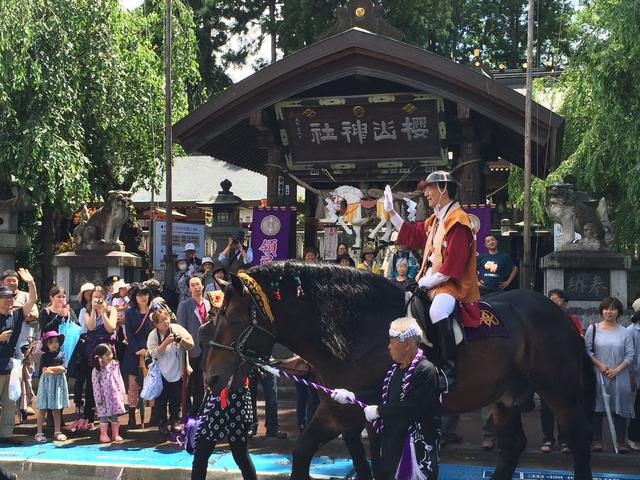 チャグチャグ馬コ行進行事の写真