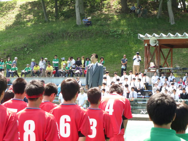 岩手県高等学校総合体育大会ホッケー競技視察の写真