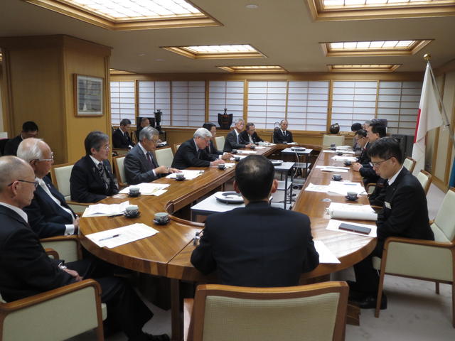 岩手県商工会議所連合会からの要望の写真