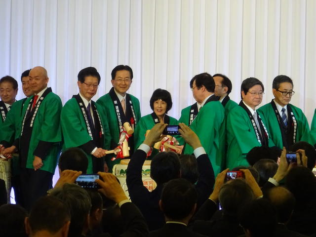 北海道新幹線開業祝賀会の写真