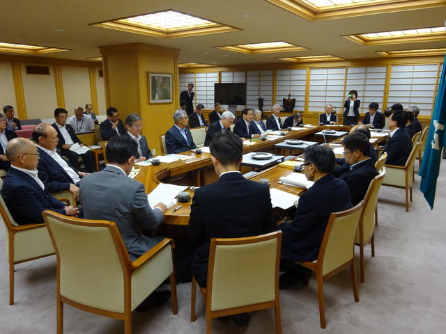 岩手県商工会議所連合会要望の写真