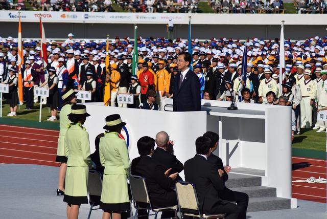 希望郷いわて国体総合開会式の写真