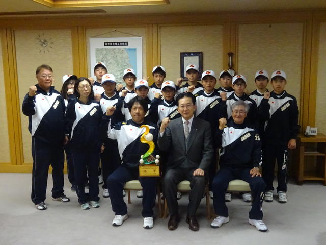 国際軟式野球大会出場IBA-boys日本選抜チーム写真