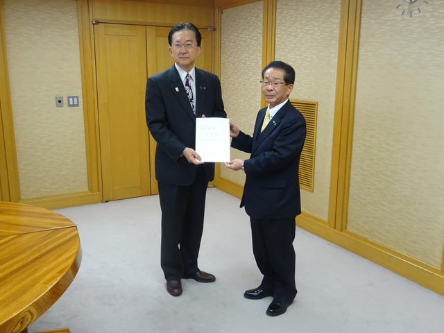 岩手県土地改良事業団体連合会からの要請活動写真