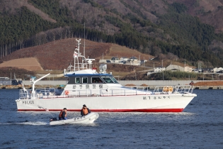 写真：警備船