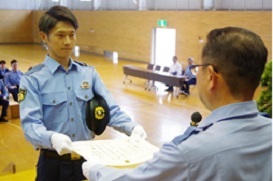 写真：初任補習科卒業式12