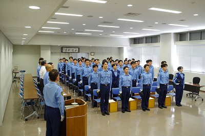 写真：初任補習科卒業式7