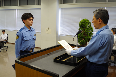 写真：初任補習科卒業式8
