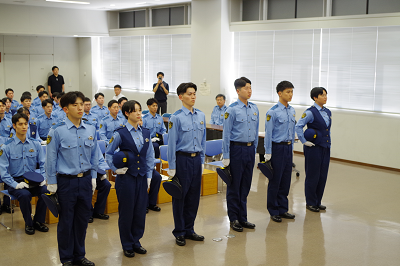 写真：初任補習科卒業式10