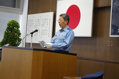 写真：初任補習科卒業式14