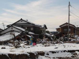 写真：安否不明者の捜索活動4