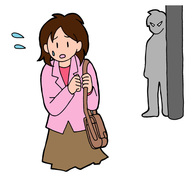 画像:つきまとい